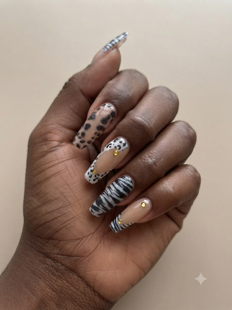 Animal Print Nails
